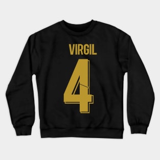 van dijk 4 Gold Crewneck Sweatshirt